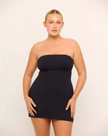 STRAPLESS BODYCON MINI DRESS